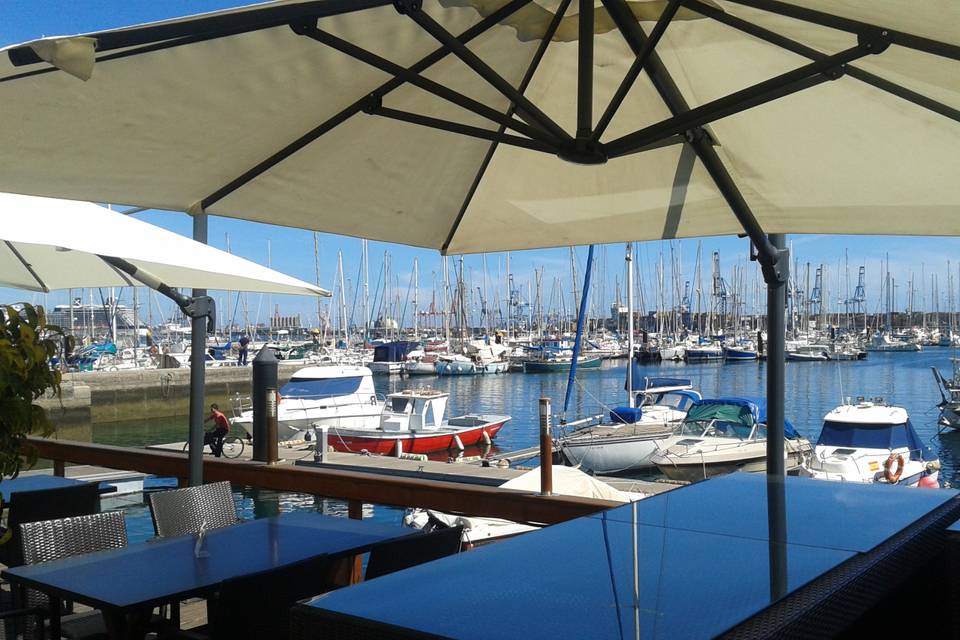 Sea view from the wedding venue